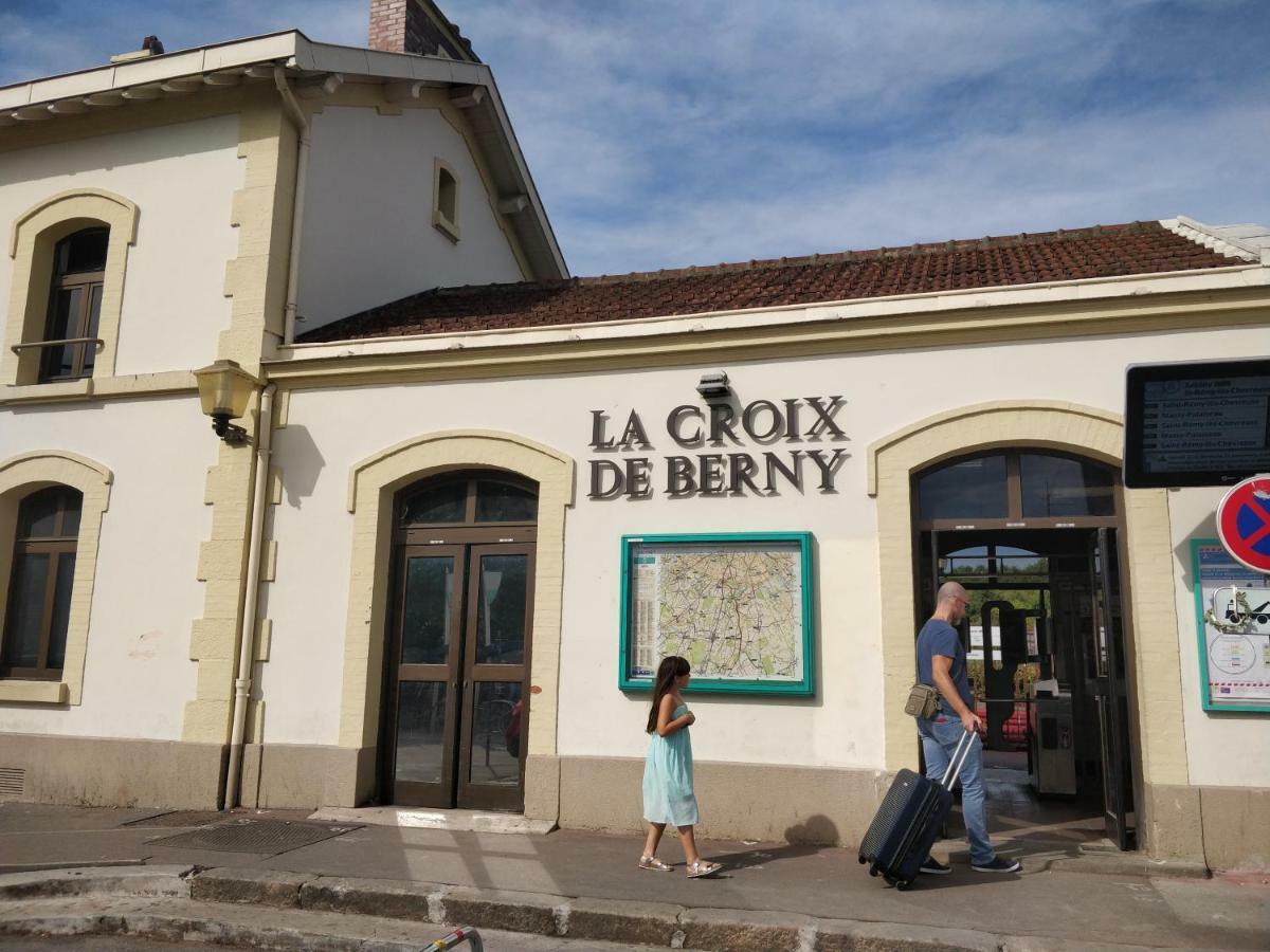 Appartamento LeParisien by B4W T1Antony-Berny 35m2 avec Balcon Aéroport Orly 5miles-TrainStationRER B ORLYVAL 1mile Esterno foto